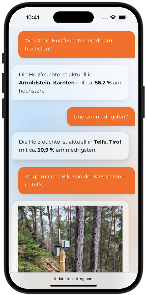 Datenabfrage
